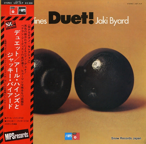 BYARD, JAKI, AND EARL HINES duet! UXP-15-P