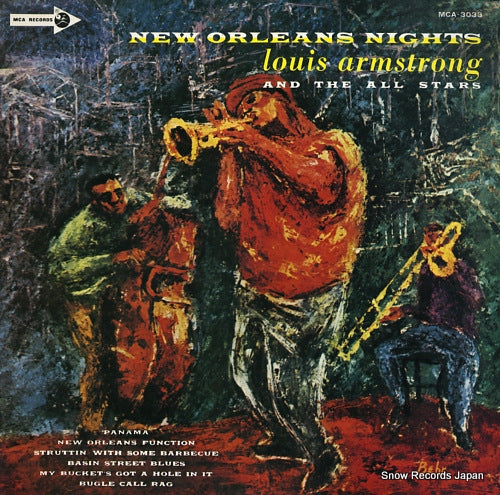 ARMSTRONG, LOUIS, AND HIS ALL-STARS new orleans nights MCA-3033
