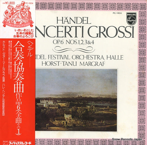 MARGRAF, HORST-TANU handel; concerti grossi, op.6 PC-1824