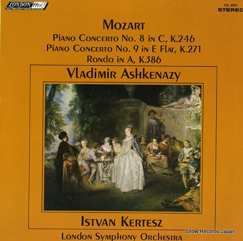 ASHKENAZY, VLADIMIR mozart; piano concerto no.8 and no.9 / rondo in a, k.386 CS6501