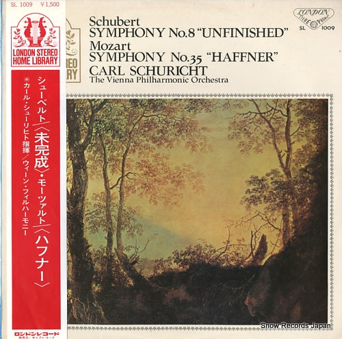 SCHURICHT, CARL schubert; symphony no.8 "unfinished" SL1009
