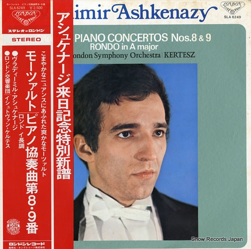 ASHKENAZY, VLADIMIR mozart; piano concerto nos.8 & 9 / rondo in a major SLA6249