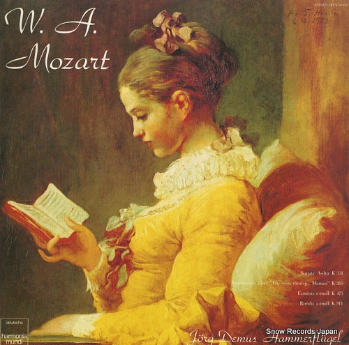 DEMUS, JORG mozart; sonate a-dur k331 KUX-3078-H