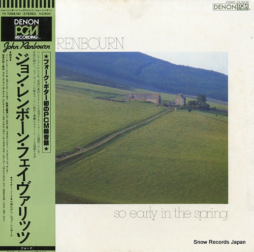 RENBOURN, JOHN so early in the spring YX-7258-ND