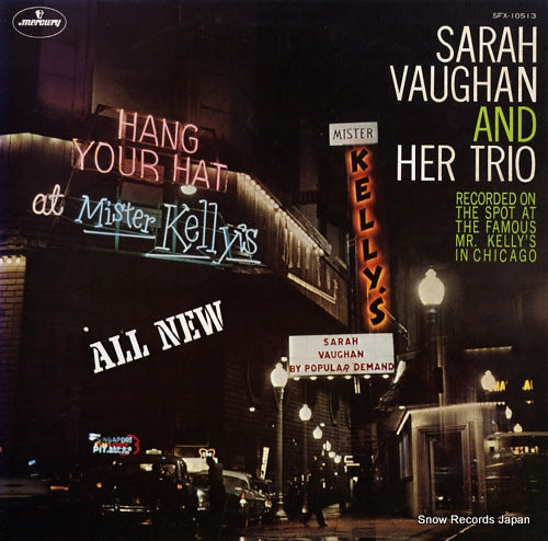 VAUGHAN, SARAH sarah vaughan at mister kelly's SFX-10513