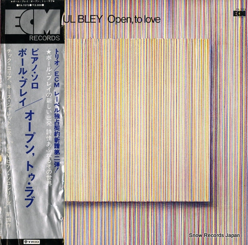 BLEY, PAUL open, to love PA-7073