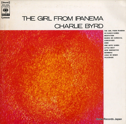 BYRD, CHARLIE the girl from ipanema SONX60091