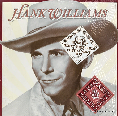 WILLIAMS, HANK rare takes & radio cuts 823695-1Y1