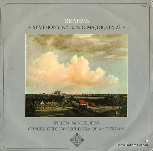 MENGELBERG, WILLEM brahms; symphony no.2 in d major, op.73 TY7