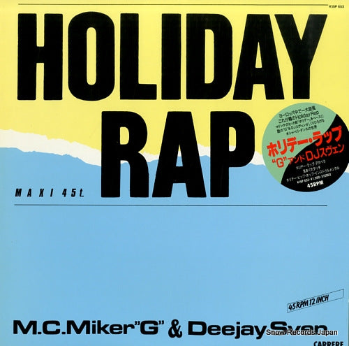 M.C. MIKER G AND DEEJAY SVEN holiday rap K15P653
