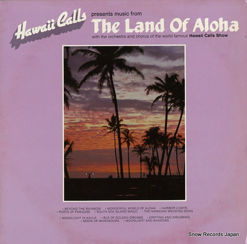 HAWAII CALLS ORCHESTRA, THE the land of aloha HCS920