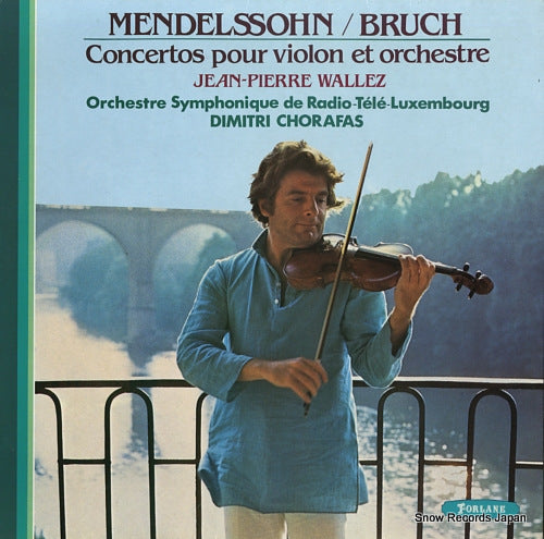 WALLEZ, JEAN-PIERRE mendelssohn/bruch; concertos pour violon et orchestre UM3537