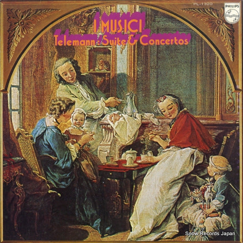 I MUSICI telemann; suite & concertos PL-1320