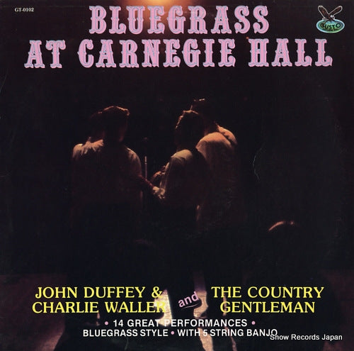 COUNTRY GENTLEMEN, THE bluegrass at carnegie hall GT-0102