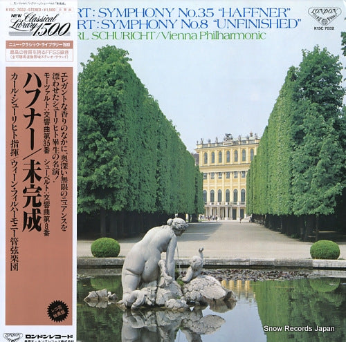 SCHURICHT, CARL mozart; symphony no.35 "haffner" K15C-7032
