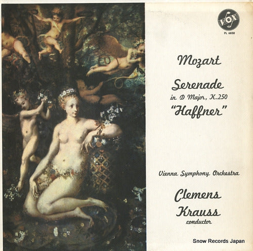 KRAUSS, CLEMENS mozart; serenade no.7 in d major, k.250 "haffner" PL6850