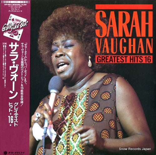 VAUGHAN, SARAH greatest hits 16 UXP-806-V