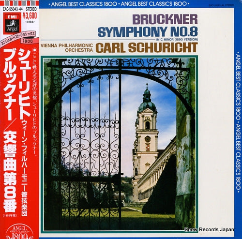 SCHURICHT, CARL bruckner; symphony no.8 in c minor (1890 version) EAC-55043.44