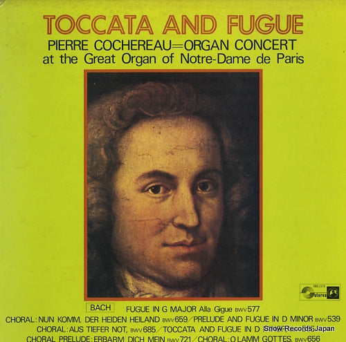 COCHEREAU, PIERRE toccata and fugue / organ concert SMS-2176