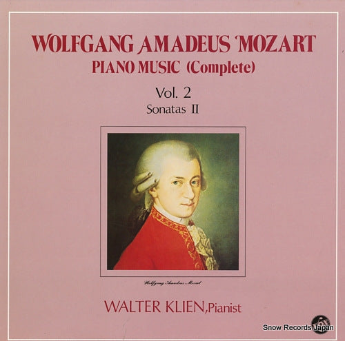 KLIEN, WALTER mozart; piano music (complete) vol.2 / sonatas ii H-4569V