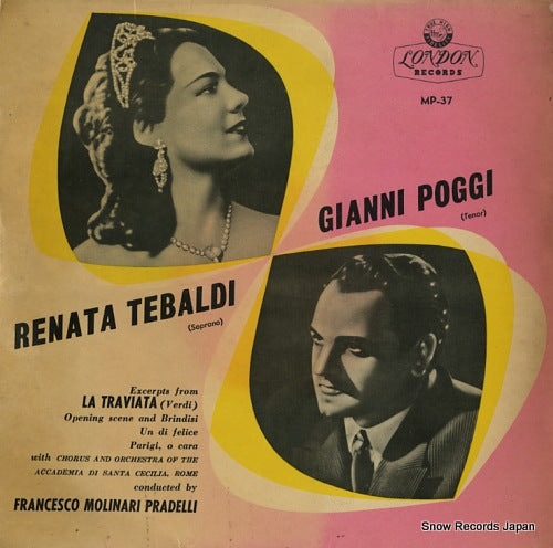 TEBALDI, RENATA / GIANNI POGGI verdi; la traviata (highlight) MP-37