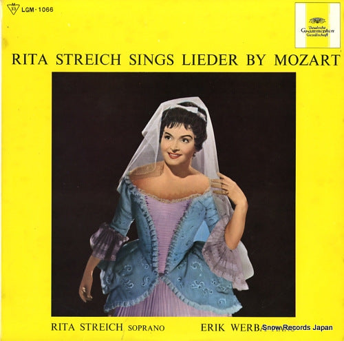 STREICH, RITA lieder by mozart LGM-1066