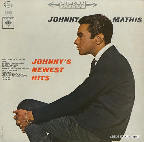 MATHIS, JOHNNY johnny's newest hits CS8816