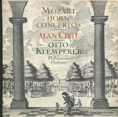 CIVIL, ALAN mozart; horn concertos ANGEL35689