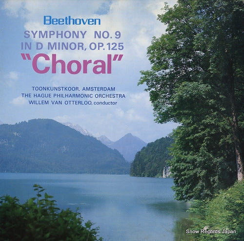 VAN OTTERLOO, WILLEM beethoven; symphony no.9 in d minor op.125 "choral" CHJ-30052
