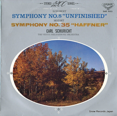 SCHURICHT, CARL schubert; symphony no.8 "unfinished" SMR5023