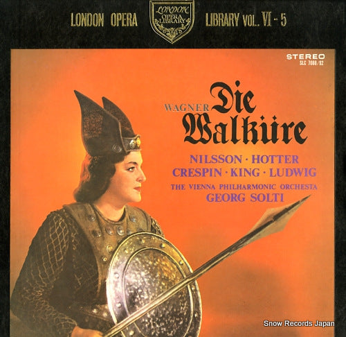 SOLTI, GEORG wagner; die walkure (complete) SLC7088