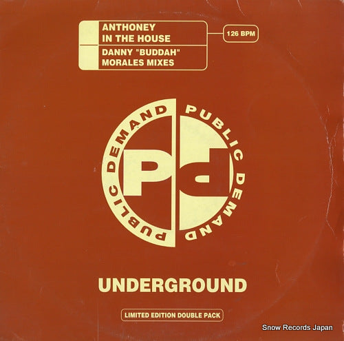 ANTHONEY in the house (danny "buddah" morales mixes) PPDT17