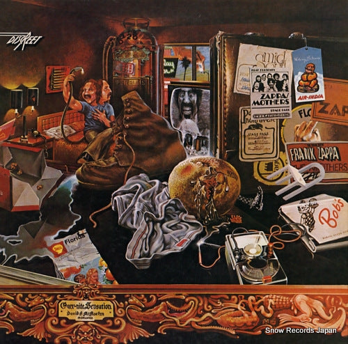 ZAPPA, FRANK, AND THE MOTHERS over-nite sensation P-8380D