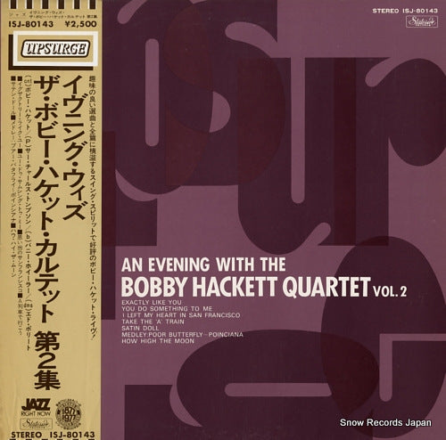 HACKETT, BOBBY an evening with the bobby hackett quartet vol.2 ISJ-80143