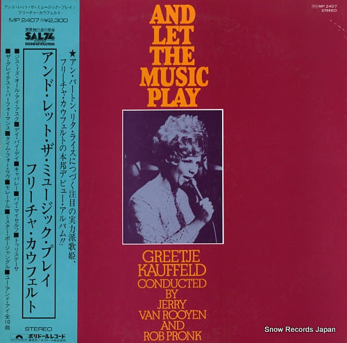 KAUFFELD, GREETJE and let the music play MP2407