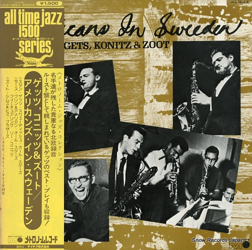 V/A gets, konitz & zoot / americans in sweden ULS-1606-E