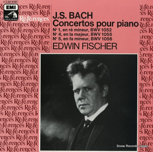 FISCHER, EDWIN bach; concertos pour piano 2C051-01421