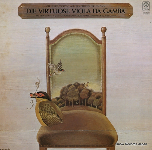 STOUTZ, EDMOND DE die virtuose viola da gamba PA-4005