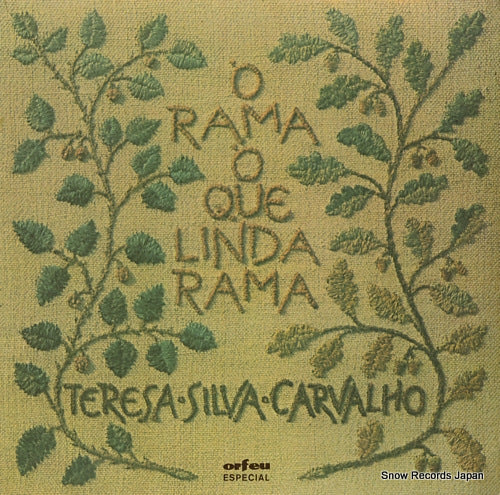 CARVALHO, TERESA SILVA o rama o que linda rama STAT086
