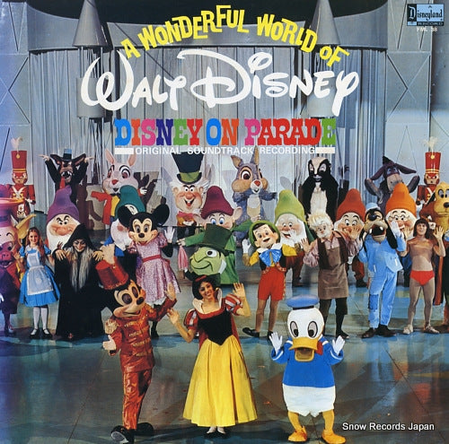 WALT DISNEY a wonderful world of walt disney / disney on parade FML38