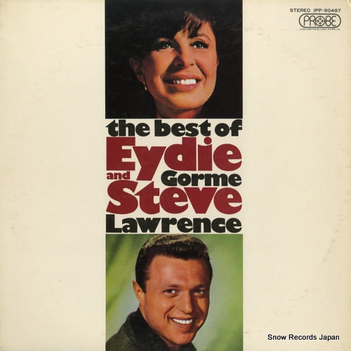 GORME, EYDIE, AND STEVE LAWRENCE the best of eydie gorme & steve lawrence IPP-80487