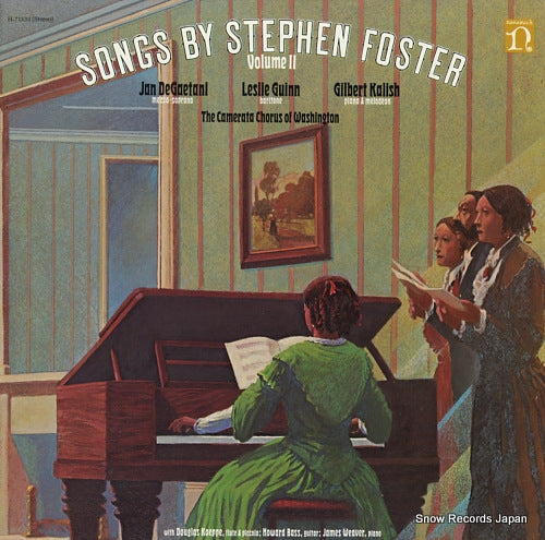 DEGAETANI, JAN, AND LESLIE GUINN songs by stephen foster, volume 2 H-71333