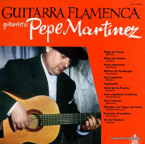 MARTINEZ, PEPE guitrra flamenca VIP-4044