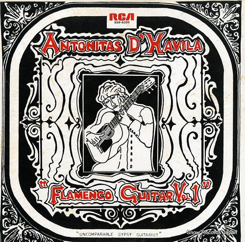 D'HAVILA, ANTONITAS flamenco guitar vol.1 RVP-6350
