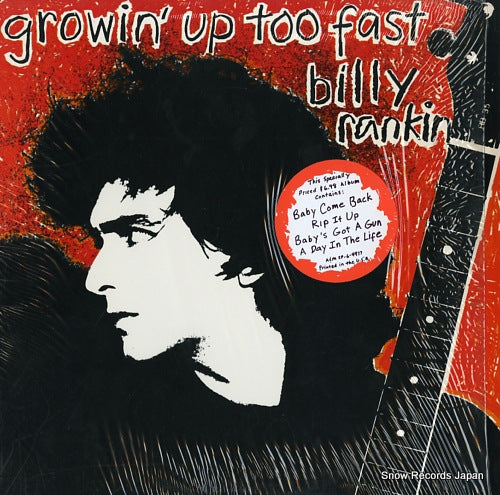 RANKIN, BILLY growin' up too fast SP-6-4977