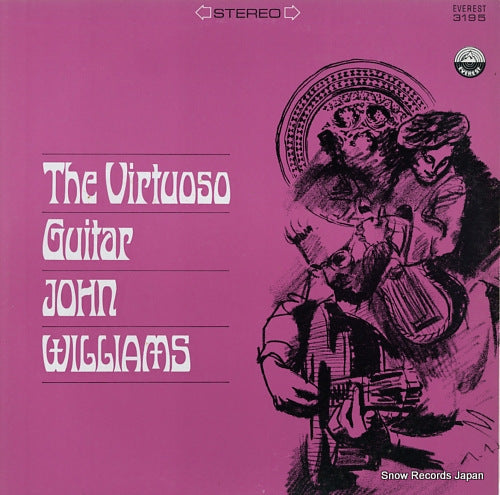 WILLIAMS, JOHN the virtuoso guitar EVEREST3195