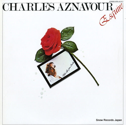 AZNAVOUR, CHARLES esquire EFS-81077