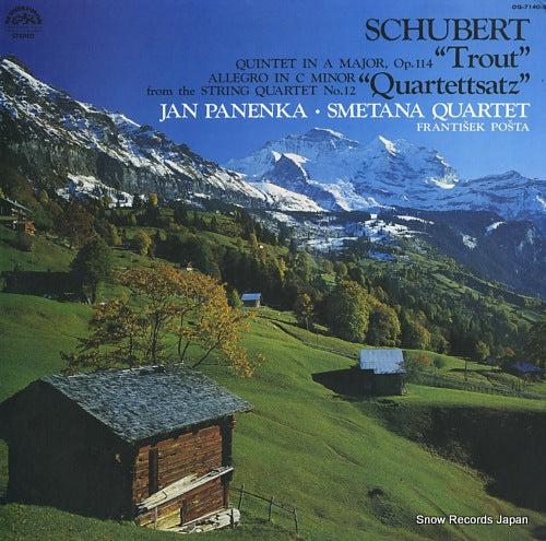 PANENKA, JAN / SMETANA QUARTET schubert; quintet in a major, op.114 "trout" OQ-7140-S