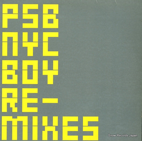 PET SHOP BOYS nyc boy (re-mixes) 12R6525