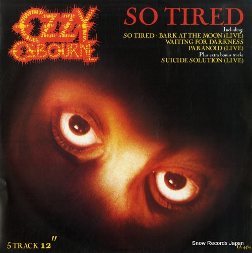 OSBOURNE, OZZY so tired TA4452
